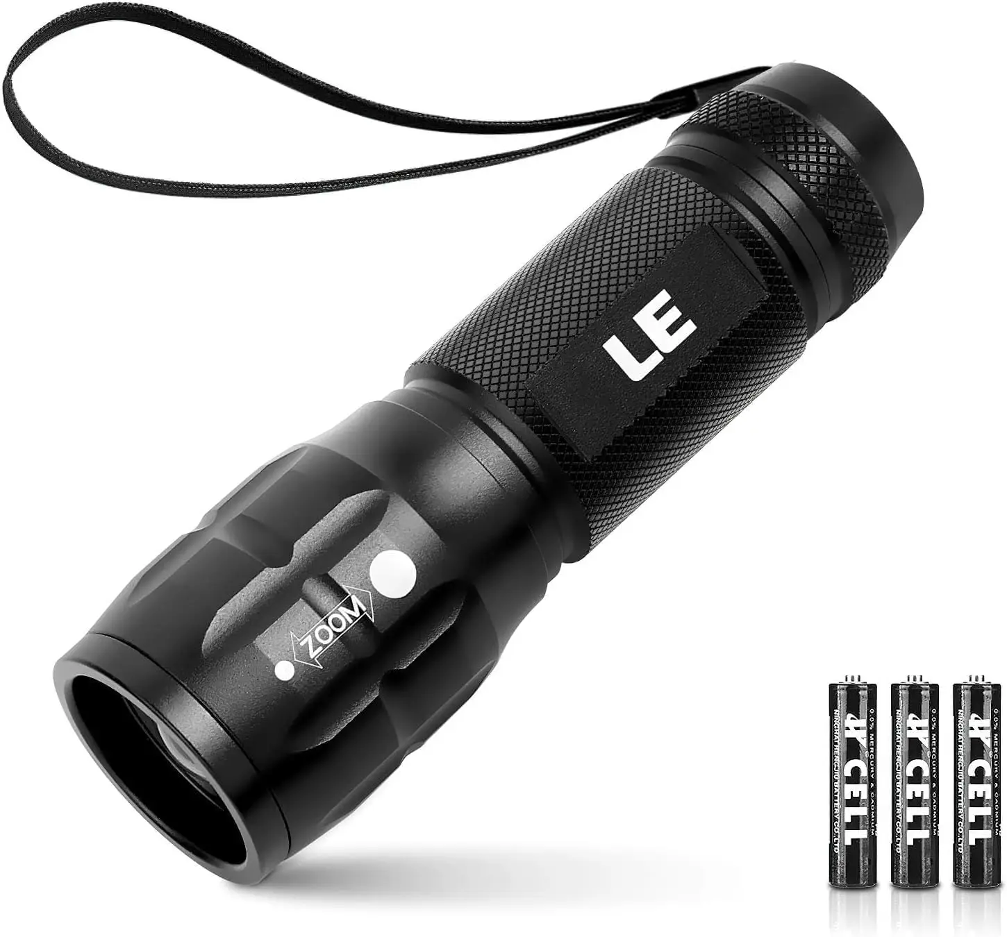 Compact flashlights